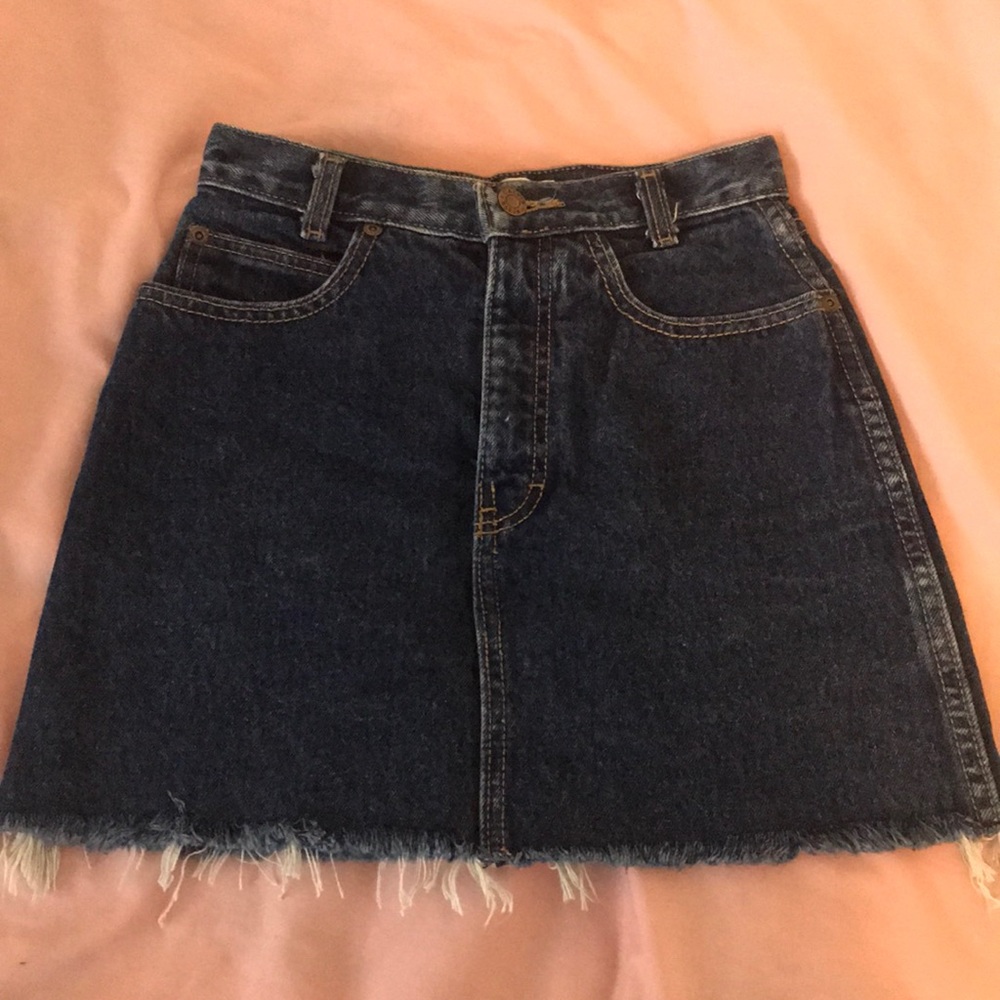 Vintage Calvin Klein Jean Skirt